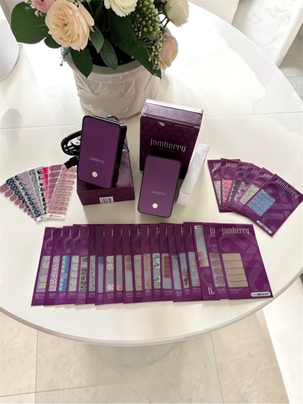 Jamberry Nails - Huge Lot - Includes Heaters and Wraps